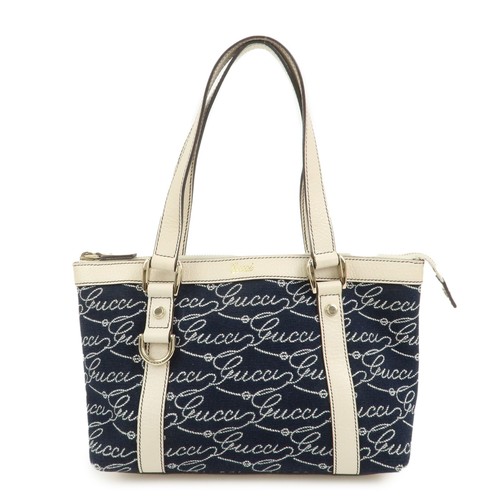 Gucci abbey canvas leather - gucci,