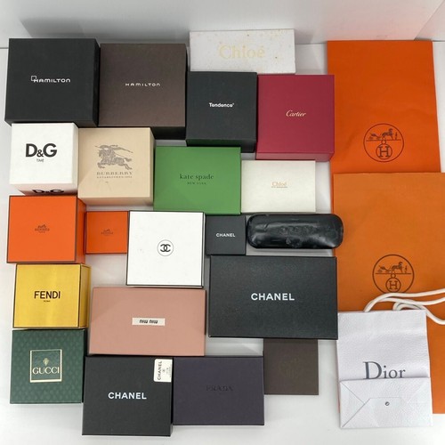 Luxury brand empty boxes - pc,