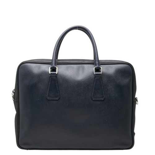 Prada saffiano business bag - saffiano,