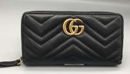 Gucci round zipper long wallet - gucci,