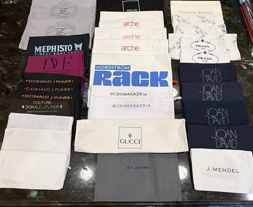 Lot designer dust bags - lot, 30
