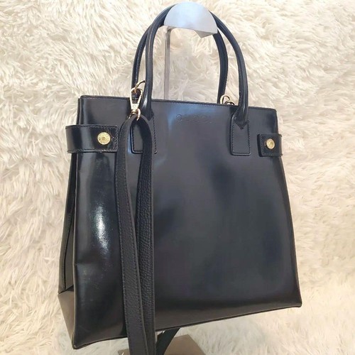 Authentic gucci black patent - authentic,
